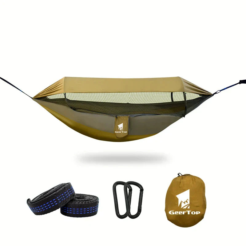 Outdoor Swing Nylon Hammock Tent Durable Anti Mosquito Hanging Hammock Outdoor Furniture Outdoor Swing Nylon Hammock Tent Durable Anti Mosquito Hanging Hammock Outdoor Furniture