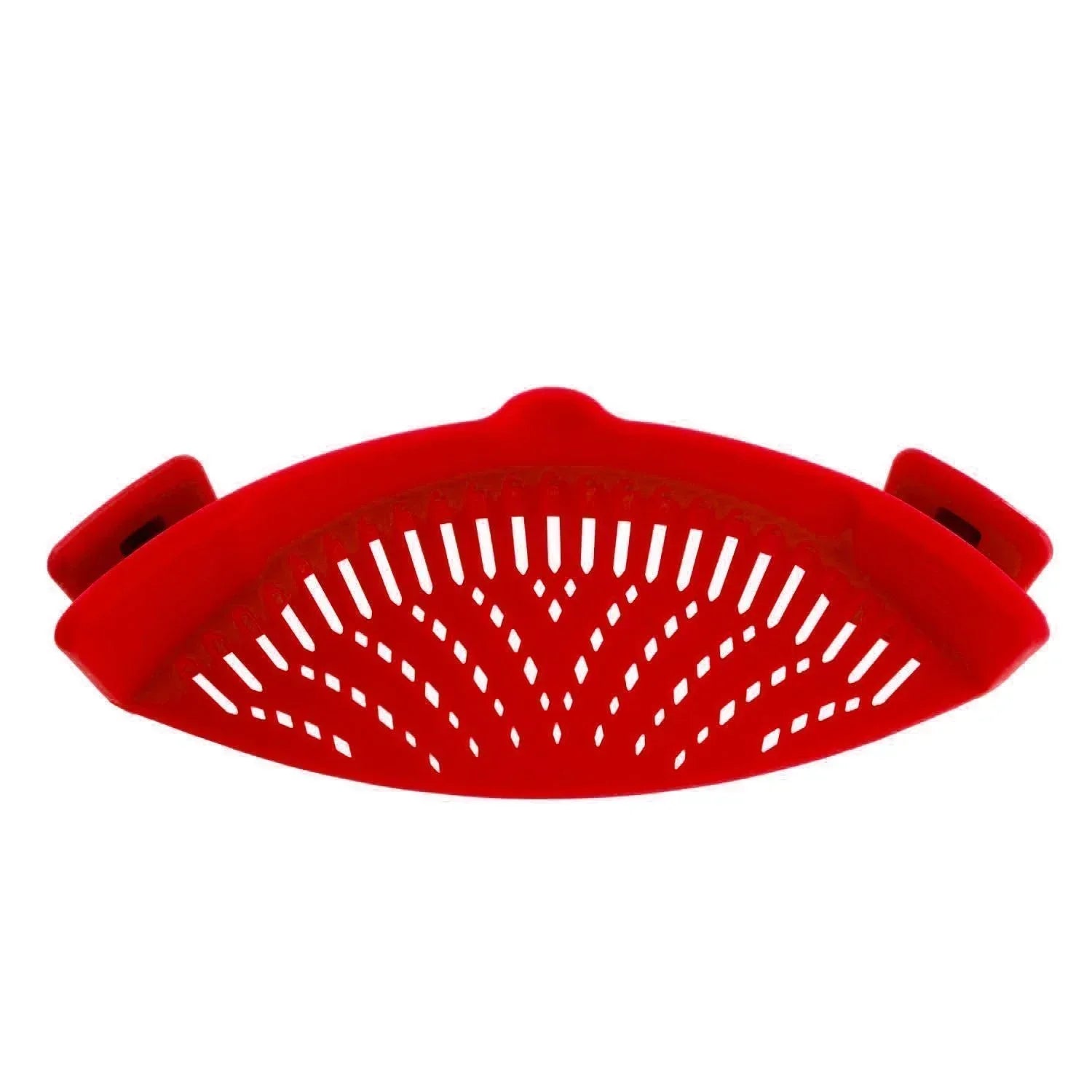 Clip On Strainer Silicone for All Pots and Pans Meat Vegetables Fruit Silicone Kitchen Colander 40869735530601