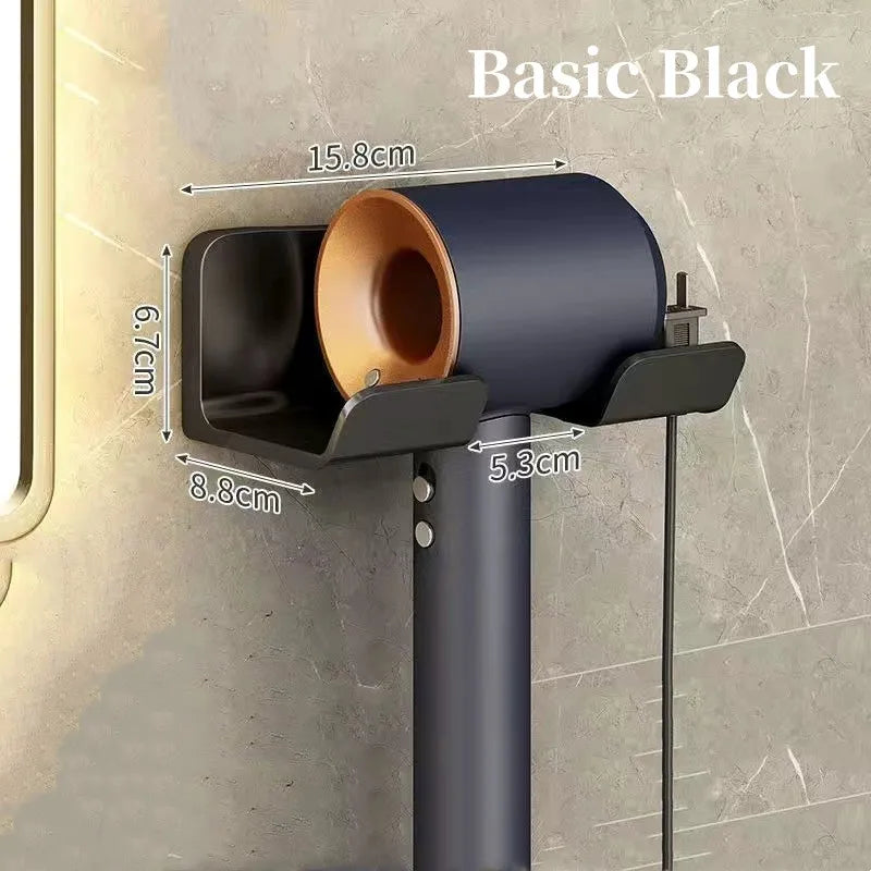 Hair Dryer Holder Home Bathroom Wall Stand Hair Dryer/Toothbrush/Comb/Toothpaste 40869815779433