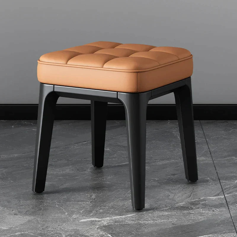 Stool Vanity Small Space Minimalist Hallway Black Stool Leisure Apartment Living Room Furniture 40870520651881