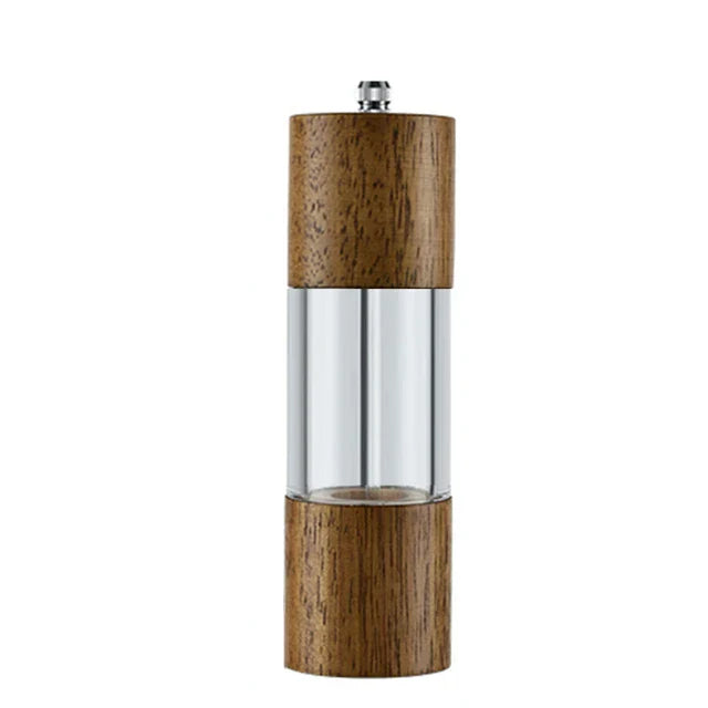 Wooden Pepper Mill Manual Salt Spice Grinder With Adjustable Ceramic Core Pepper Grinder Kitchen 40869729140841