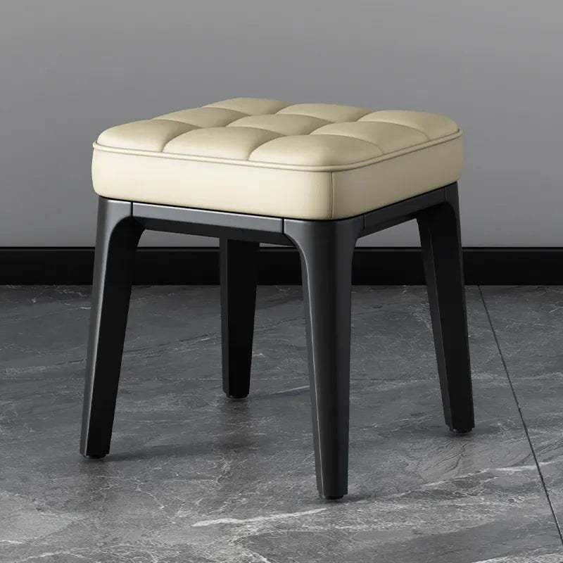 Stool Vanity Small Space Minimalist Hallway Black Stool Leisure Apartment Living Room Furniture 40870520324201