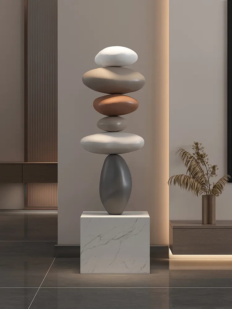 80CM Glowing Stone Creative Home Decor Large Feng Shui Stone Statue Indoor Floor Sculpture 80CM Glowing Stone Creative Home Decor Large Feng Shui Stone Statue Indoor Floor Sculpture