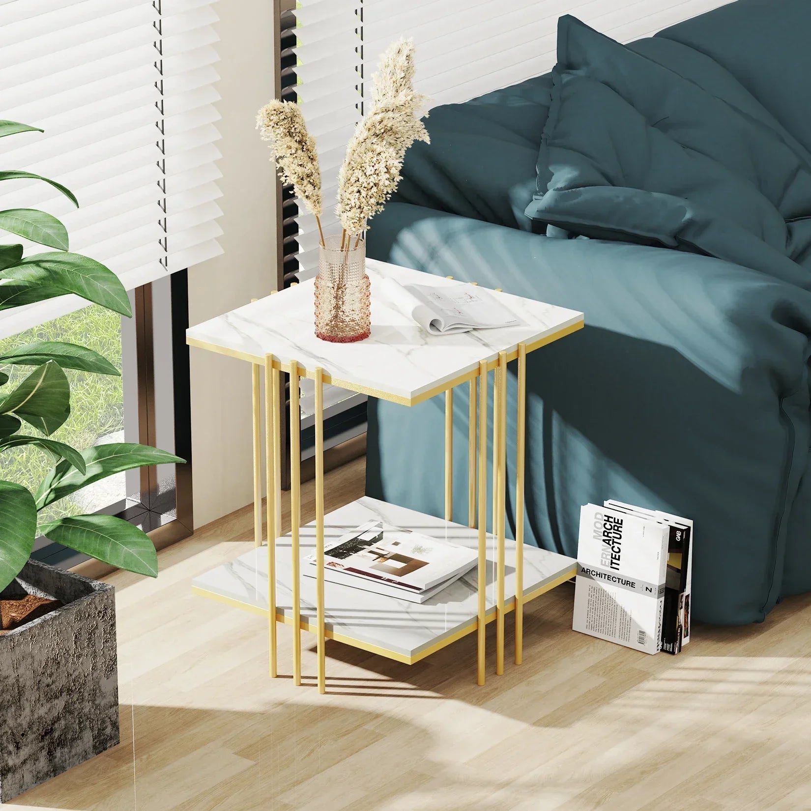 Tea Table End Table Office Coffee Table Square Marble Shelf Small Desk Bedroom Living Room Furniture Tea Table End Table Office Coffee Table Square Marble Shelf Small Desk Bedroom Living Room Furniture