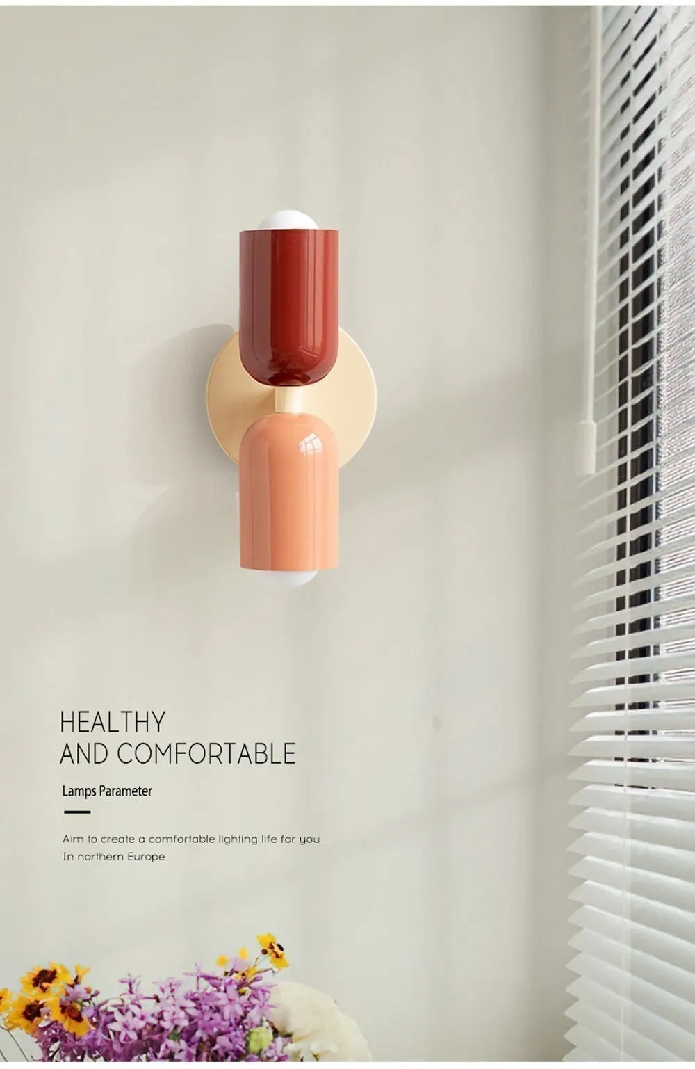 Nordic LED Wall Lamps Modern Minimalist Cream Double Head Lights Home decore Nordic LED Wall Lamps Modern Minimalist Cream Double Head Lights Home decore