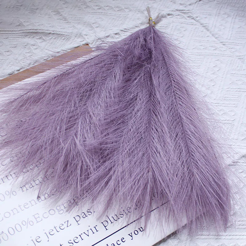 Artificial Fluffy Pampas Grass Bouquet Wedding Party Decoration Flowers Room Home Decor Flower 40869735268457