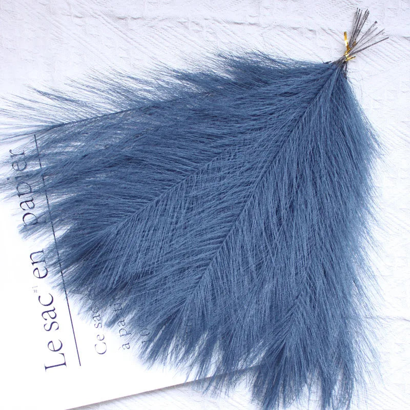 Artificial Fluffy Pampas Grass Bouquet Wedding Party Decoration Flowers Room Home Decor Flower 40869735235689