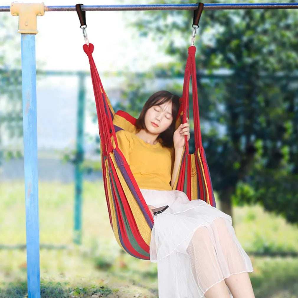 Outdoor Swing Hammock  Outdoor Garden Porch Beach Camping Travel Dormitory Hanging Chair Outdoor Swing Hammock  Outdoor Garden Porch Beach Camping Travel Dormitory Hanging Chair