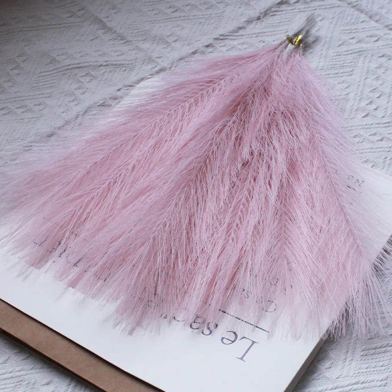 Artificial Fluffy Pampas Grass Bouquet Wedding Party Decoration Flowers Room Home Decor Flower 40869735071849