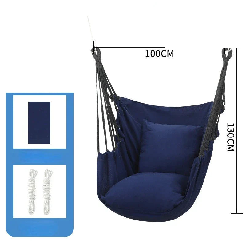 Outdoor Swing Hammock  Outdoor Garden Porch Beach Camping Travel Dormitory Hanging Chair 40870715097193