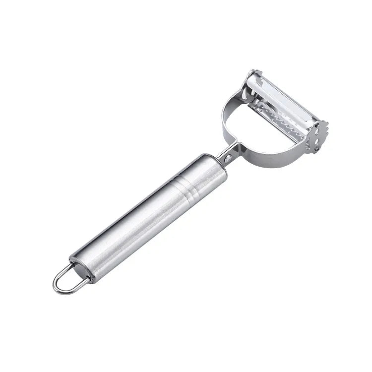 Kitchen Vegetable Peeler Stainless Steel Melon Planer Double-Head Peeler Fruit And Vegetable Peeler 40869729927273