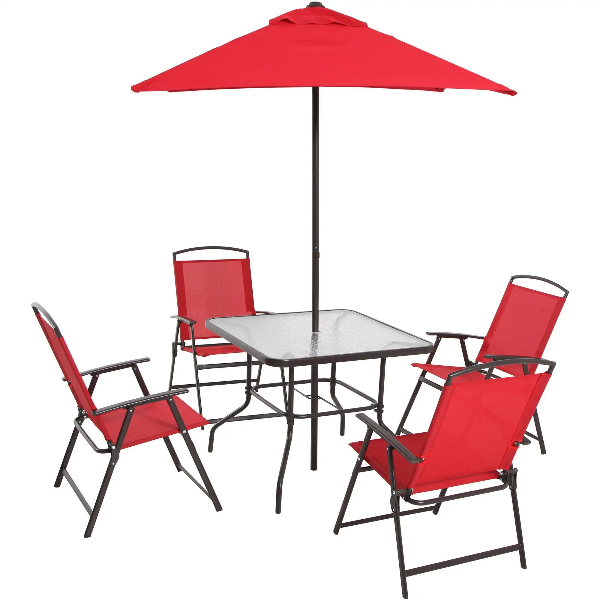 Albany Lane 6 Piece Outdoor Patio Dining Set, Grey  Garden Furniture 40870714703977
