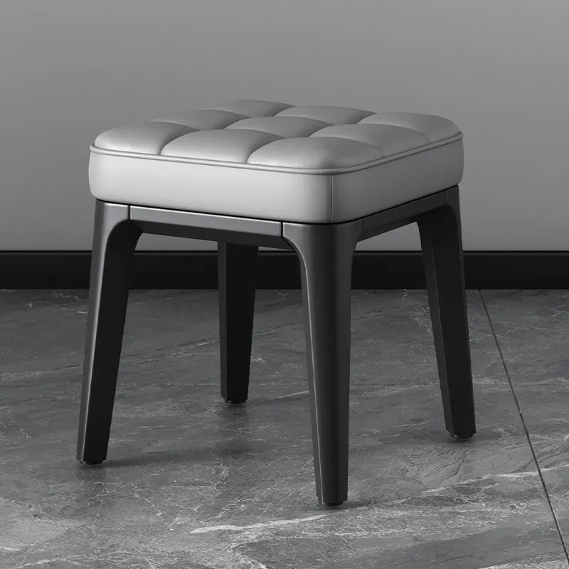 Stool Vanity Small Space Minimalist Hallway Black Stool Leisure Apartment Living Room Furniture 40870520291433