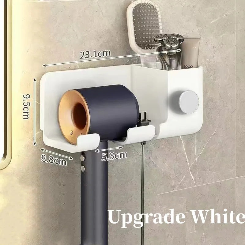 Hair Dryer Holder Home Bathroom Wall Stand Hair Dryer/Toothbrush/Comb/Toothpaste 40869815910505
