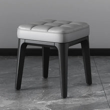 Stool Vanity Small Space Minimalist Hallway Black Stool Leisure Apartment Living Room Furniture